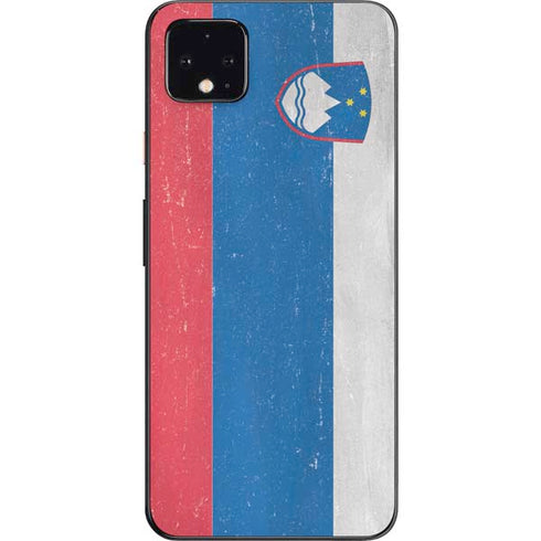 Slovenia Flag Distressed Google Pixel 4 XL Skin